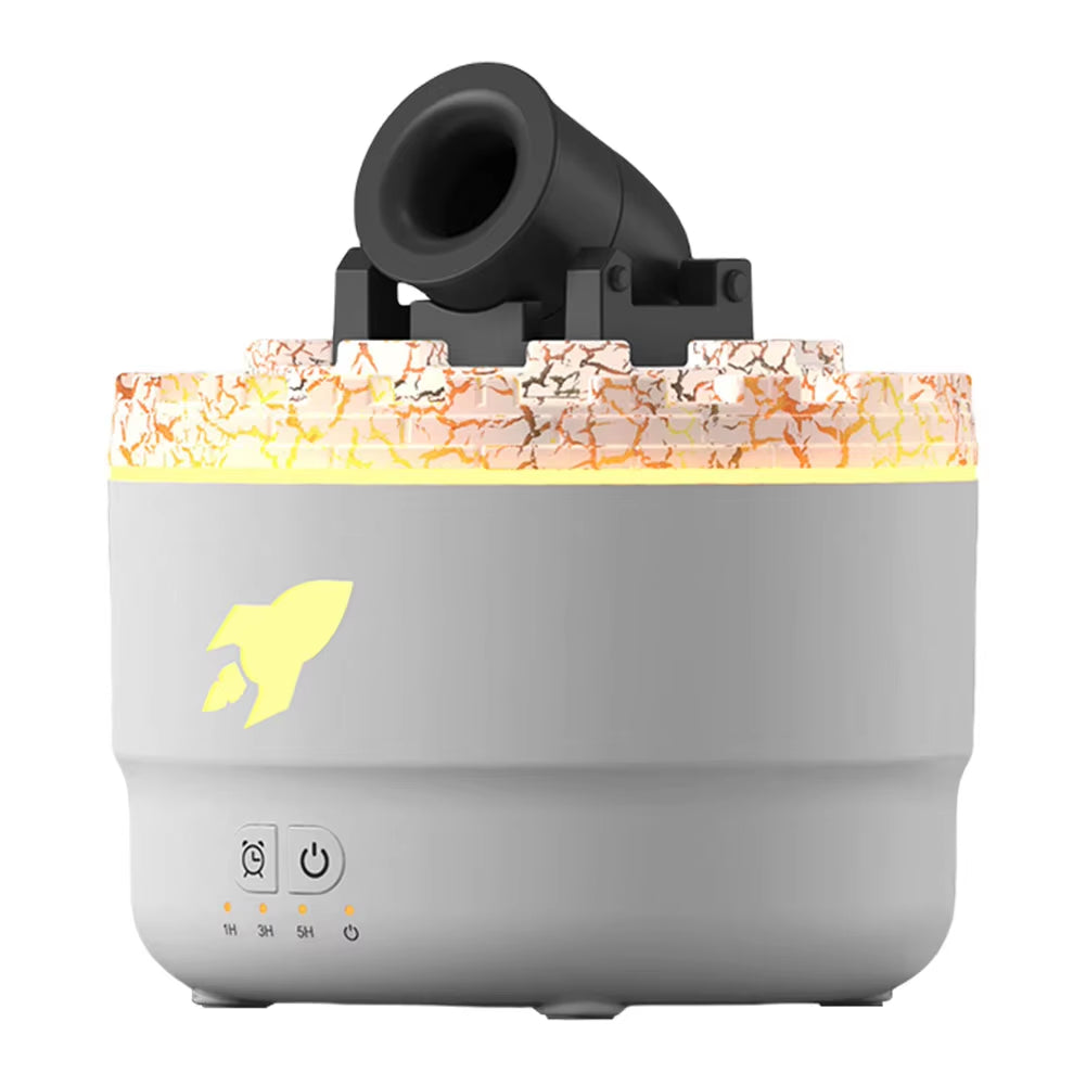 Cannon Blast Aroma Humidifier Volcanic Crack Light Oil Diffuser Cannon Blast Turret Aromatherapy Humidifier Aromatherapy Diffuse