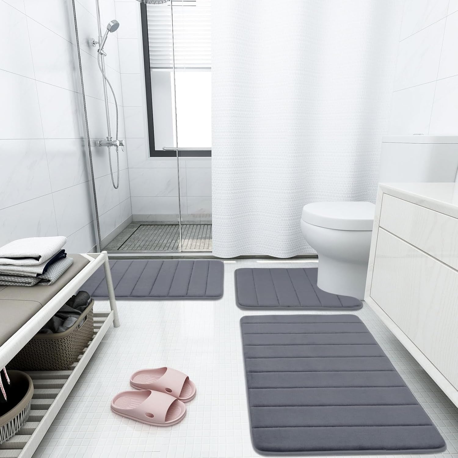 CozyStep Memory Foam Bath Mat